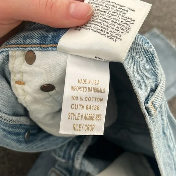 Agolde Riley Crop - Picture 5 of 5